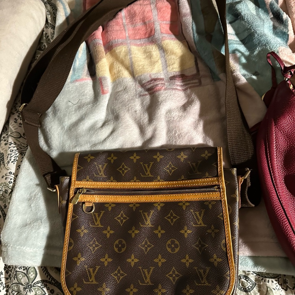 Louis Vuitton Monogram Brown and Gold Bag